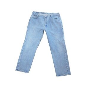 WRANGLER 5 STAR PREMIUM Denim Jeans Mens 40x31 976T1SB Relaxed Fit Work Pants